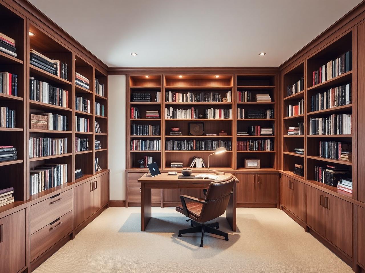 Beautifully fitted home office